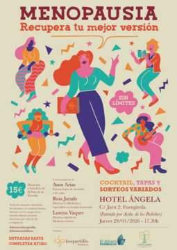 Menopausia “Sin Límites”: evento solidario en Fuengirola el 29 de enero